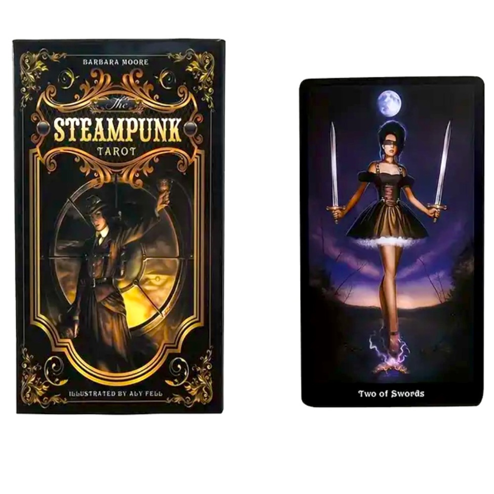 Steampunk Tarot by Barbara Moore card deck